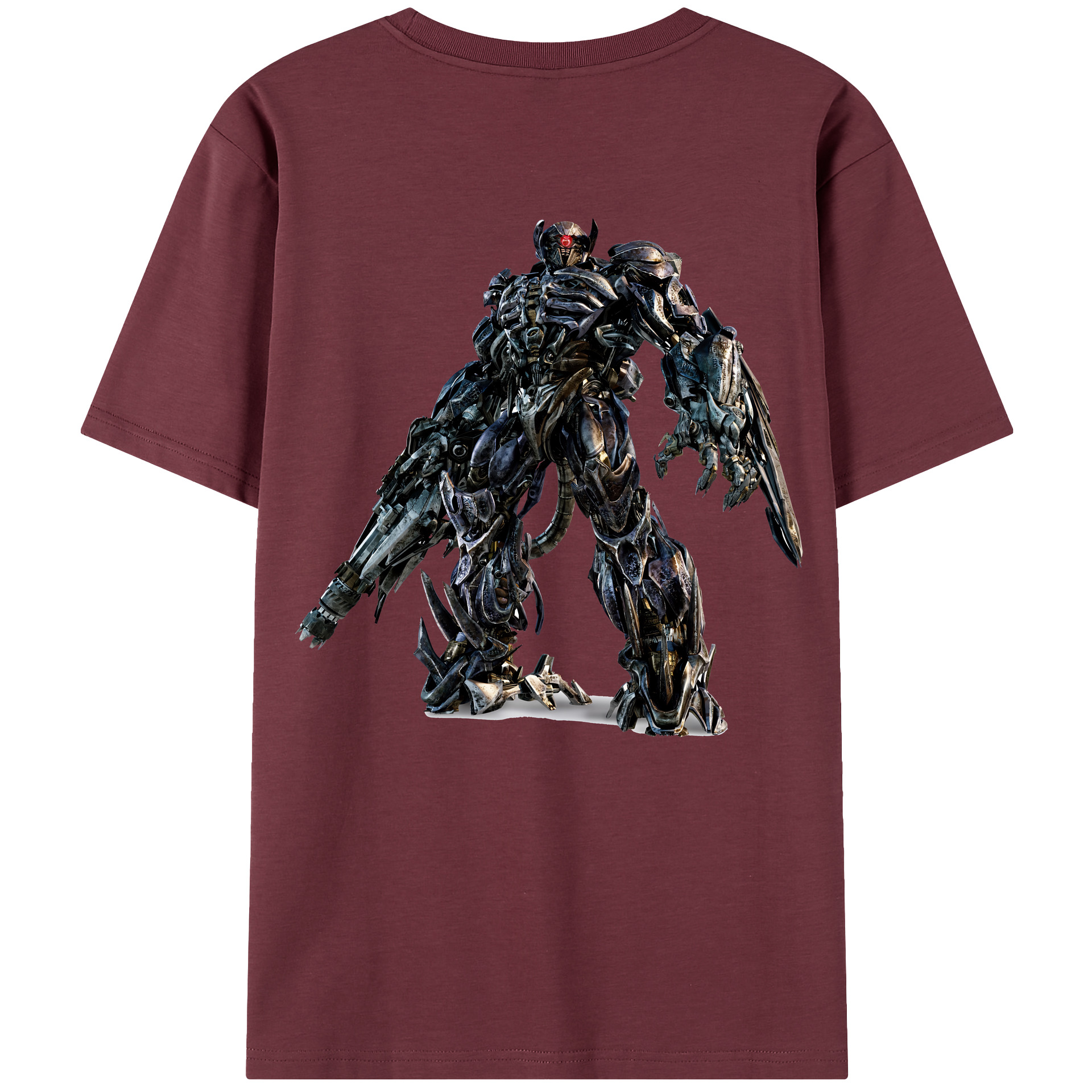 （画像用） Transformers トランスフォーマー 綿100％半袖Tシャツ（背面プリント）